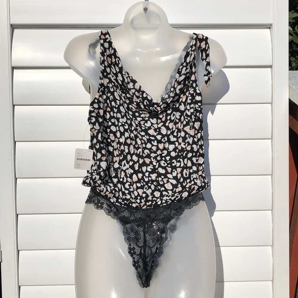 NWT Intimately Free People Bare it all bodysuit